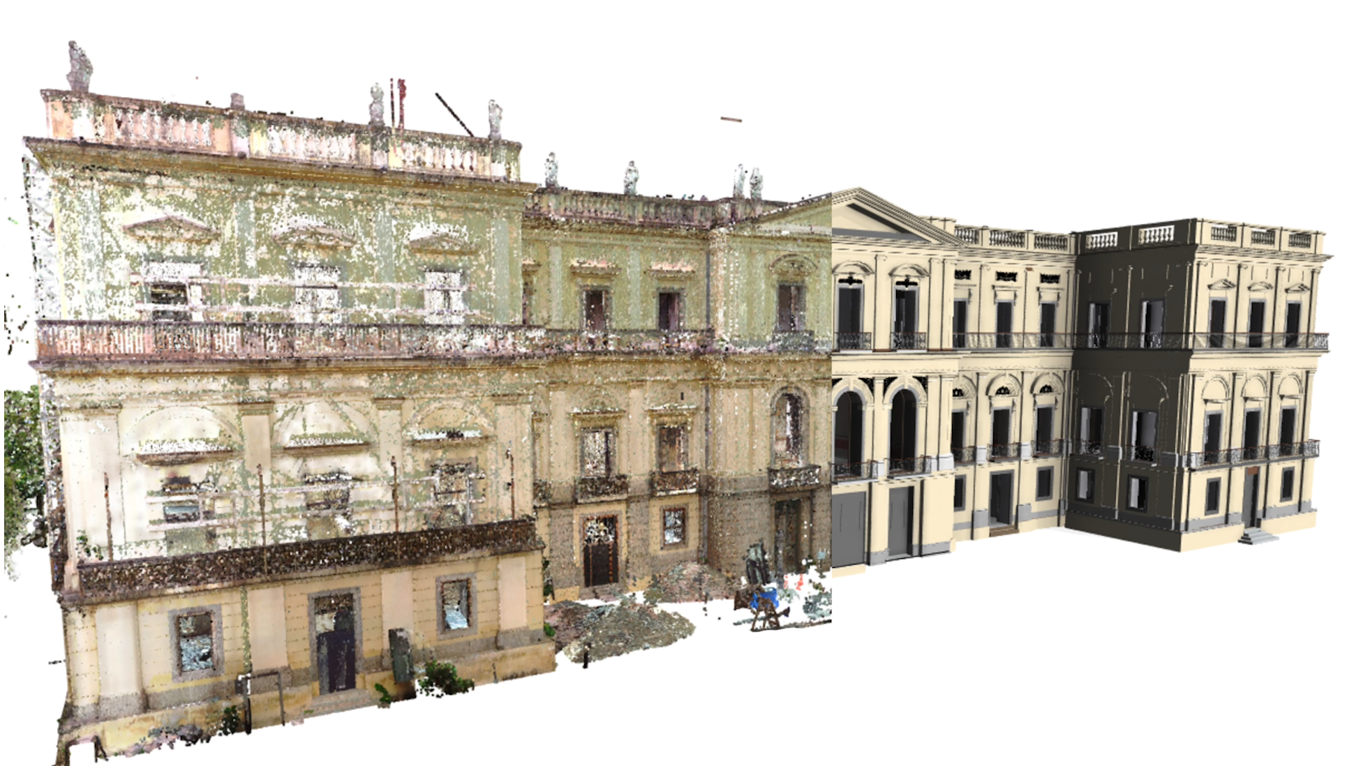 Vídeo detalha o escaneamento 3D do Palácio de São Cristóvão