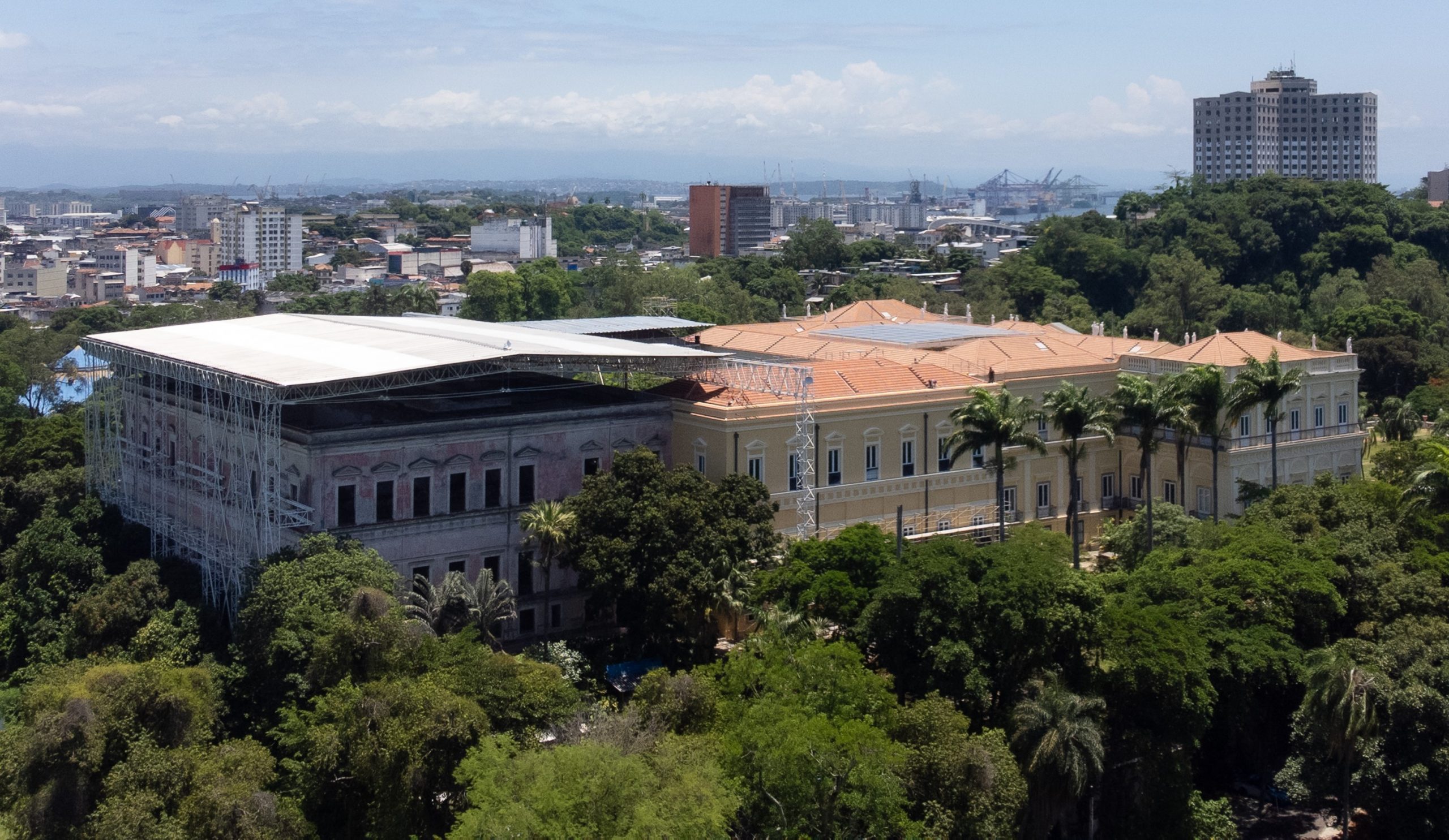 Vídeo retrospectiva celebra avanços da reconstrução do Museu Nacional em 2024